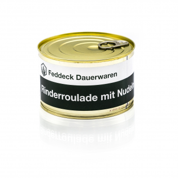 Canned ready meal, Beef Roulade with Noodles, 400g